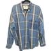 Levi's Shirts | Levi's Mens L Blue Denim Plaid Button Down Shirt L | Color: Blue | Size: L