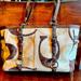 Coach Bags | Authentic Coach Shoulder Bag. | Color: Brown/Cream | Size: 12 Wide 8 Tall 4 Deep