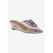 Women's Harita Wedge by J. Renee in Clear Purple Lilac (Size 9 M)