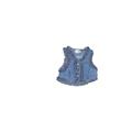 Baby Beluga Vest: Blue Solid Jackets & Outerwear - Size 18 Month