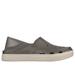 Skechers Men's Foamies: Vista - Crossroads Slip-On Shoes | Size 10.0 | Khaki | Synthetic/Textile | Vegan | Machine Washable