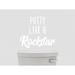 Trinx Bathroom Wall Decal Vinyl in White | 8 H x 9 W in | Wayfair A05BA903C9F54DCFB75C3721144C15C5