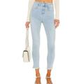 Free People Jeans | -Nwt- Free People Raw High Rise Jegging 30 (B) | Color: Blue | Size: 30