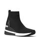 Michael Kors Shoes | Michael Kors (Nwot) Skyler Stretch-Knit Sock Wedge Sneaker | Color: Black/White | Size: 10