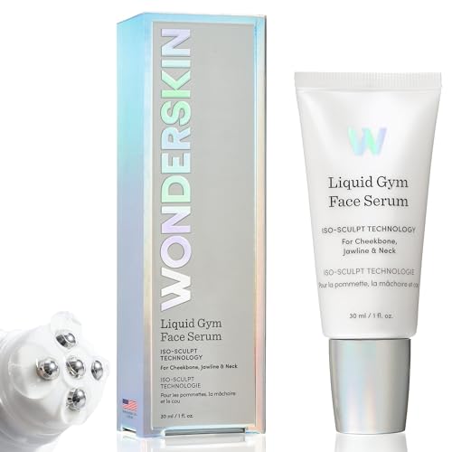 Wonderskin Liquid Gym Face Serum, Hyaluronic Acid Serum For Face, Glowing Facial Skin Care Product, Hydrating Anti Aging Serum For Face