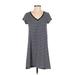 Gap Casual Dress: Blue Stripes Dresses - Women's Size X-Small