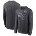 Men's Nike Anthracite Los Angeles Rams Super Bowl LVI Champions Hometown Long Sleeve T-Shirt