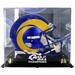 Los Angeles Rams Super Bowl LVI Champions Golden Classic Helmet Display Case