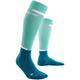 CEP Damen The Run Compression Socken (Größe 34 , blau)