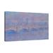 Red Barrel Studio® Waterloo Bridge, London, At Sunset by Claude Monet - Wrapped Canvas Print Metal | 32 H x 48 W x 1.5 D in | Wayfair