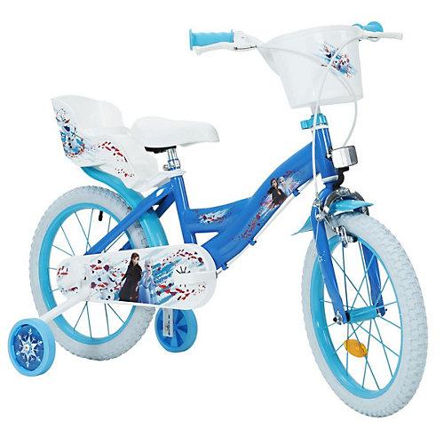 14 Zoll Kinder Mädchen Fahrrad Kinderfahrrad Mädchenfahrrad Mädchenrad Rad Disney Elsa Frozen die Eiskönigin 24291w blau