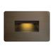 Hinkley Luna Low Voltage LED Step Light Plastic in Gray/Brown | 3 H x 4.5 W x 0.5 D in | Wayfair 15508MZ