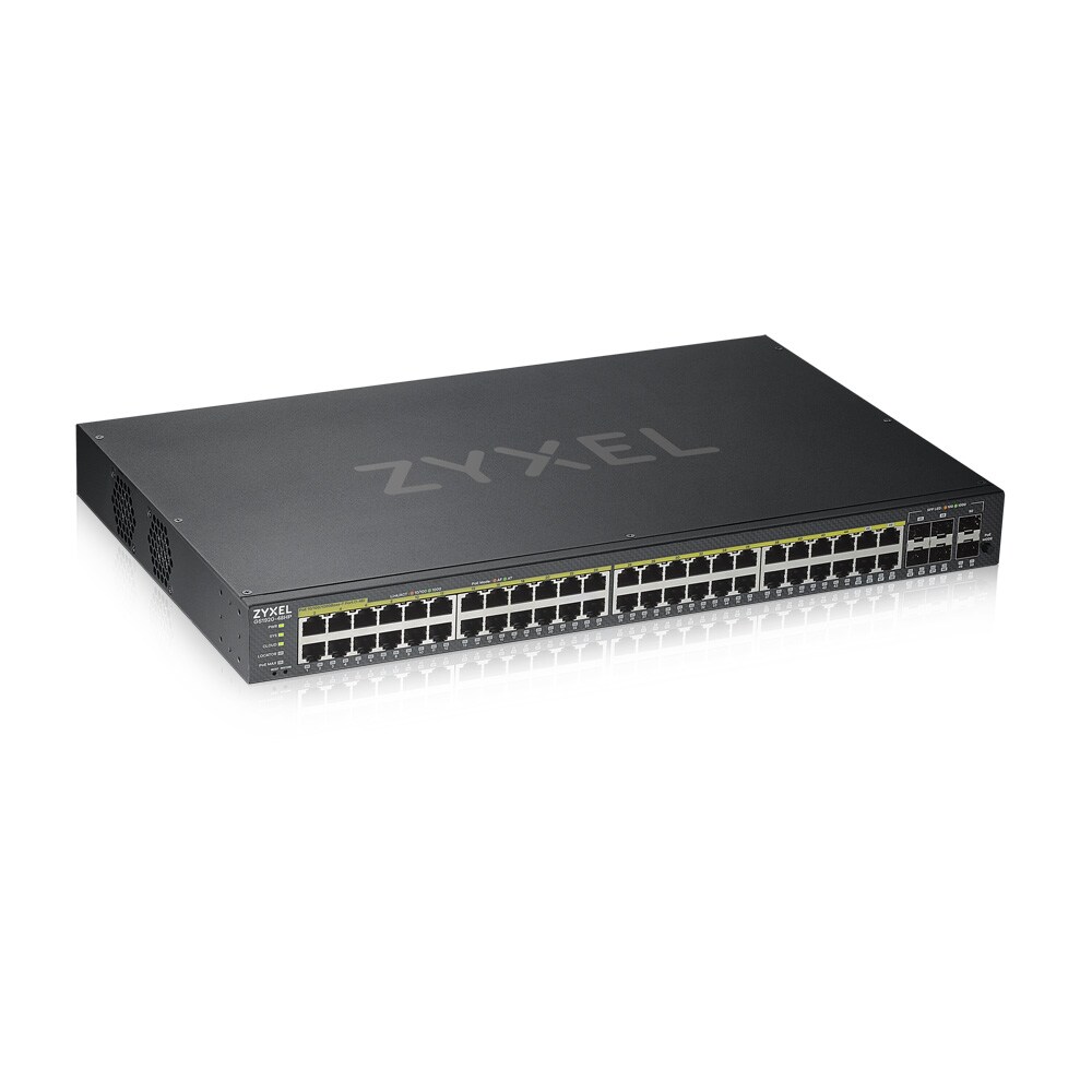 Zyxel GS1920-48HPv2 52-Port smart managed Gigabit Switch PoE Image
