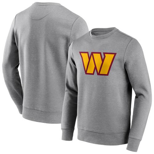 Washington Commanders Sweatshirt mit primärem Logo und Rundhalsausschnitt – Herren