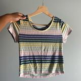 American Eagle Outfitters Tops | #Sale Price Drop Shop Now American Eagle Outfitters Nwt Ae Retro Baby T-Shirt S | Color: Tan | Size: S