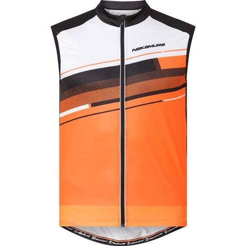 NAKAMURA Herren Fahrrad-Trikot Vynn, Größe L in ORANGE