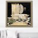 One Allium Way® Maison Bath I (Square) By Charlene Olson Print Plastic/Acrylic in Black/White | 31.5 H x 31.5 W x 1 D in | Wayfair