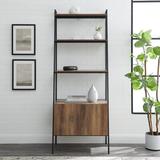 Trent Austin Design® Kingstyn Bibliothèque échelle Little H 72 "x l 28" Little Italy Wood in Brown | 72 H x 28 W x 18 D in | Wayfair