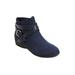 Women's The Bronte Bootie by Comfortview in Navy (Size 9 1/2 M)