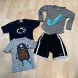 Nike Shirts & Tops | Boys Nike Shirt And Shorts , Carter And Ncaa Official Tops 1 Low Price | Color: Black/Blue | Size: 3tb