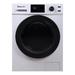 Magic Chef 2.7 Cu Ft Front Load Washer And Dryer Combination, White - 23.4 x 23.4 x 33.5 inches