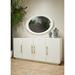 Casa Ispirata Madras Buffet Wood in White | 38 H x 82 W x 20 D in | Wayfair 2201-2143-007