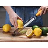 Deiss PRO Citrus Zester & Cheese Grater — Parmesan Cheese Lemon, Ginger, Garlic, Nutmeg, Chocolate, Vegetables | 15.04 H x 2.36 W x 1.3 D in | Wayfair