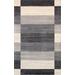 "Pasargad Home Gramercy Collection Hand-Loomed Silk & Wool Charcoal Area Rug- 10' 0"" X 14' 0"" - Pasargad Home ar-05 10x14"