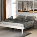 Red Barrel Studio® Twin Size Platform Bed Frame w/ Headboard & Wood Slat Support, Espresso Metal in White | 36 H x 63.9 W x 80.7 D in | Wayfair
