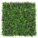 20 in x 20 in Artificial Boxwood Hedge for Indoor/Outdoor Wall Décor - Set of 4pc