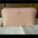 Coach Bags | Coach Silver/Petal Cosmetic Case 17 In Crossgrain Leather Nwt | Color: Pink | Size: 6 1/2" (L) X 3 1/2" (H) X 3 1/4" (W)