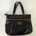 Coach Bags | Coach- F20004 Patent Leather Liquid Daisy Tote/Shoulder Bag | Color: Black | Size: Os