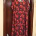 Lularoe Dresses | Lularoe Carly Dress | Color: Pink/Red | Size: Xl