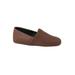 Wide Width Men's L.B. Evans Aristocrat Opera Leather Slippers by L.B. Evans in Brown (Size 11 W)