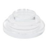 Acrylic Round Display Risers - Large - Ballard Designs Large - Ballard Designs