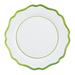 Set of 4 Scalloped Melamine Dinner Plates - Green - Ballard Designs Green - Ballard Designs