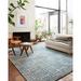 Blue/Gray 30 x 0.5 in Area Rug - Justina Blakeney x Loloi Yeshaia Moroccan Mint/Gray Area Rug Polyester | 30 W x 0.5 D in | Wayfair