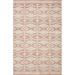 Pink/White 42 x 0.5 in Area Rug - Justina Blakeney x Loloi Yeshaia Moroccan Pink/Ivory Area Rug Polyester | 42 W x 0.5 D in | Wayfair