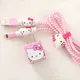 Hello Kitty – manchon de protection pour câble de données et téléphone portable housse enroulée