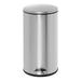 Honey-Can-Do 30 L Silver Stainless Steel Step-On Trash Can