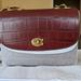 Coach Bags | Authentic Coach Madison Handbag Wine/Brass Nwt | Color: Gold/Red | Size: Os