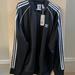 Adidas Jackets & Coats | Adidas Track Suit Black 2xl Zip Up Jacket And Black Xl Pants New Never Worn. | Color: Black | Size: Xxl