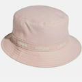 Adidas Accessories | Adidas Womens Bucket Hat Pink(/White, One Sizewith An Interior Sweat-Wicking B | Color: Pink | Size: Os