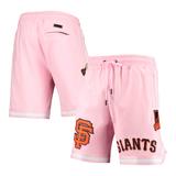 Men's Pro Standard Pink San Francisco Giants Logo Club Shorts