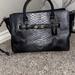 Coach Bags | Coach Embossed Crocodile Glitter Satchel | Color: Black | Size: Os