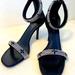Louis Vuitton Shoes | Louis Vuitton- Appeal Sandal Eu 37 / 3in Heel | Color: Black | Size: 6.5