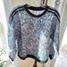 Adidas Sweaters | Adidas | Floral Pullover Nwt | Color: Black/Pink | Size: M