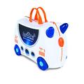Trunki Children’s Ride-On Suitcase and Kid's Hand Luggage | Perfect Toy Gift for 3-4 year old Boys & Girls : Skye Spaceship (Glow in The Dark)