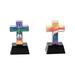 The Holiday Aisle® Aranita The Salvation Story Sand Art 3D Crosses - Craft Supplies - 12 Pieces | 2 W x 1.5 D in | Wayfair