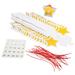 The Holiday Aisle® Arisbel Star Advent Gift Bags in White/Yellow | 1.75 W x 4.5 D in | Wayfair 79CD682D1FC04E6DB0D14E1A8C5E9D5D